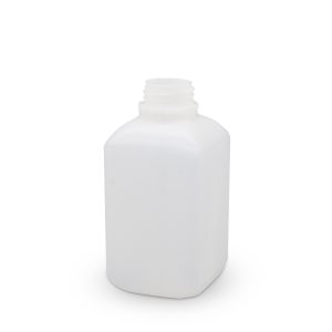 Frasco 500ml quadrado natural